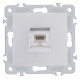 Розетка Ethernet RJ-45 без рамки Arte Milano am-206 206.45-1.silver