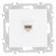 Розетка Ethernet RJ-45 без рамки Arte Milano am-206 206.45-1.white