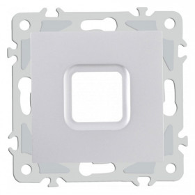 Розетка для вывод кабеля без рамки Arte Milano am-206 206.49-1.silver