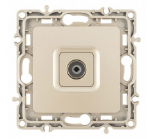 ТВ-розетка без рамки Arte Milano am-217 217.43-1.shampan