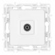 ТВ-розетка без рамки Arte Milano am-217 217.43-1.white