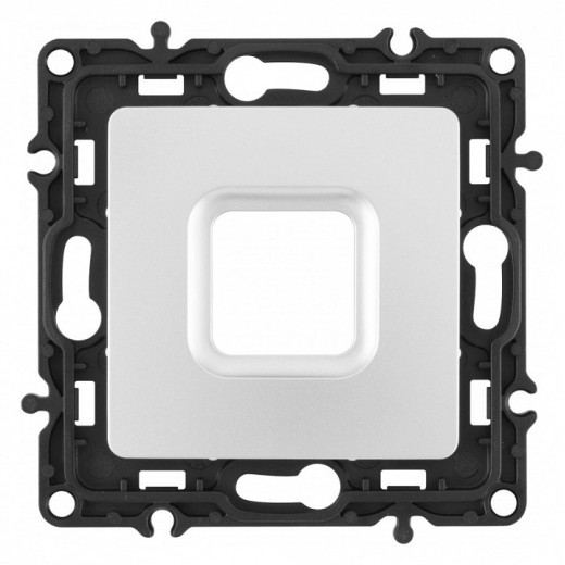 Розетка для вывод кабеля без рамки Arte Milano am-217 217.49-1.silver