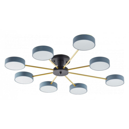 Потолочная люстра Arte Milano Ferrara 252006/8 Bk/Gr