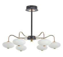 Люстра на штанге Arte Milano Neapolis-73908 273908/6 BK/GD