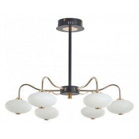 Люстра на штанге Arte Milano Neapolis-73908 273908/6 BK/GD
