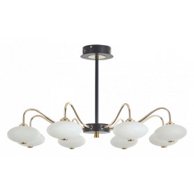 Люстра на штанге Arte Milano Neapolis-73908 273908/8 BK/GD