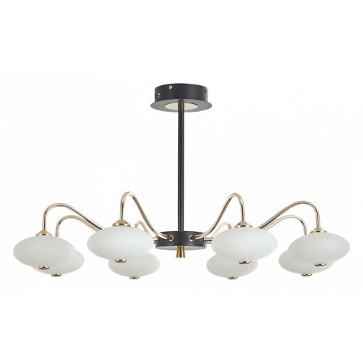 Люстра на штанге Arte Milano Neapolis-73908 273908/8 BK/GD