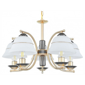 Подвесная люстра Arte Milano Florentia-1240 301240/5 Bk/Gd