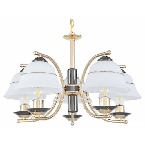 Подвесная люстра Arte Milano Florentia-1240 301240/5 Bk/Gd