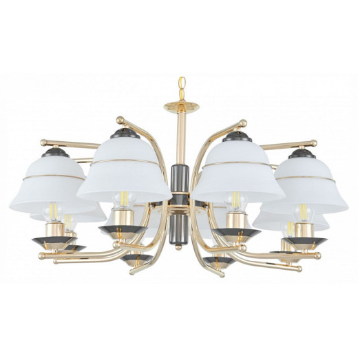 Подвесная люстра Arte Milano Florentia-1240 301240/8 Bk/Gd