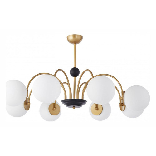 Люстра на штанге Arte Milano AM-Napoli 312066/D940/8 BS/BK