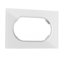 Рамка для двойной розетки Arte Milano am-502.01 502.01-double.white