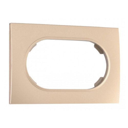 Рамка для двойной розетки Arte Milano am-502.04 502.04-double.shampan