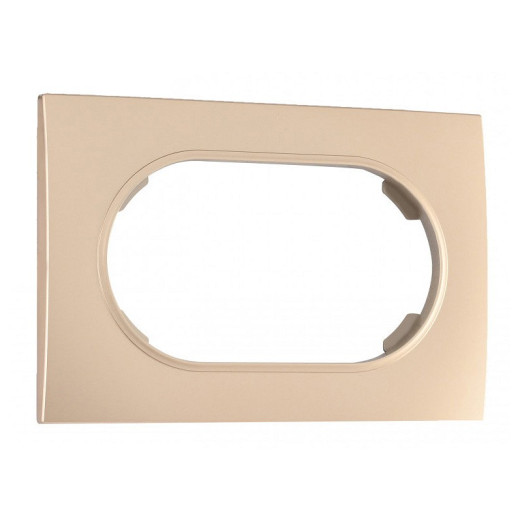 Рамка для двойной розетки Arte Milano am-502.04 502.04-double.shampan