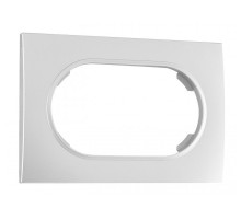 Рамка для двойной розетки Arte Milano am-502.04 502.04-double.silver