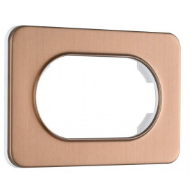 Рамка для двойной розетки Arte Milano am-502.07 502.07-double.brown