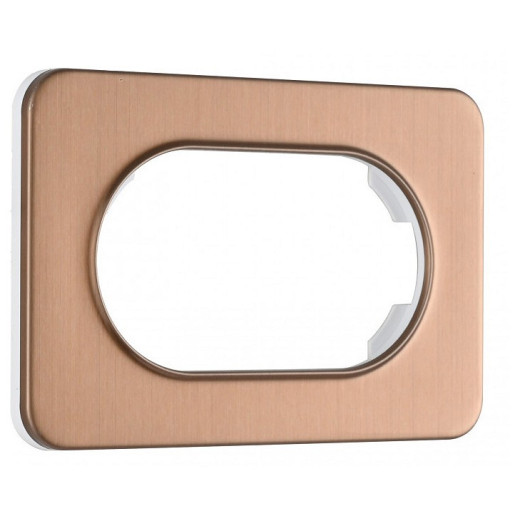 Рамка для двойной розетки Arte Milano am-502.07 502.07-double.brown