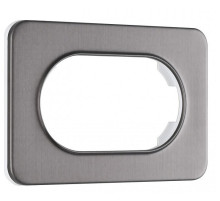 Рамка для двойной розетки Arte Milano am-502.07 502.07-double.grey