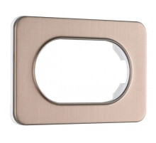 Рамка для двойной розетки Arte Milano am-502.07 502.07-double.shampan