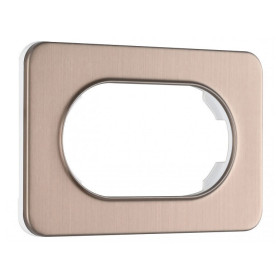 Рамка для двойной розетки Arte Milano am-502.07 502.07-double.shampan
