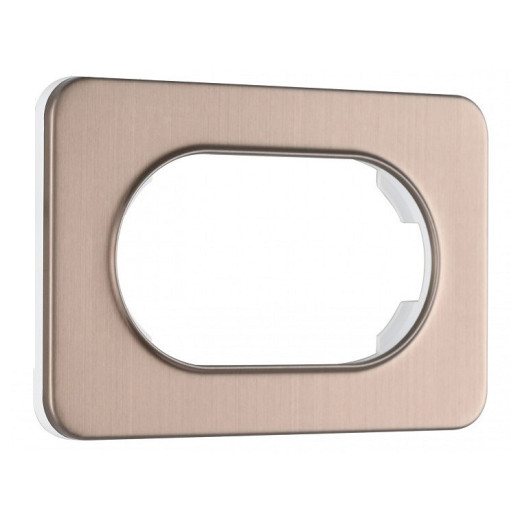 Рамка для двойной розетки Arte Milano am-502.07 502.07-double.shampan