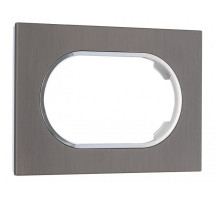 Рамка для двойной розетки Arte Milano am-502.11 502.11-double.grey