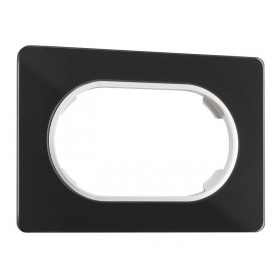 Рамка для двойной розетки Arte Milano am-502.13 502.13-double.black