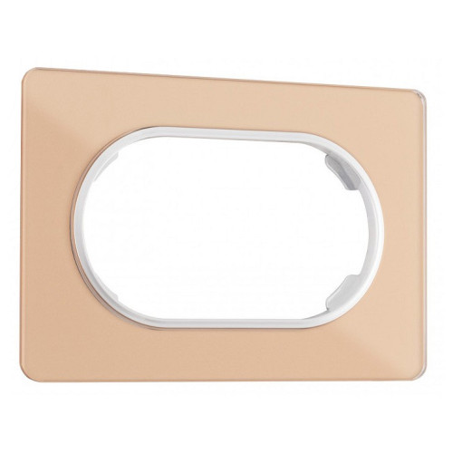 Рамка для двойной розетки Arte Milano am-502.13 502.13-double.shampan