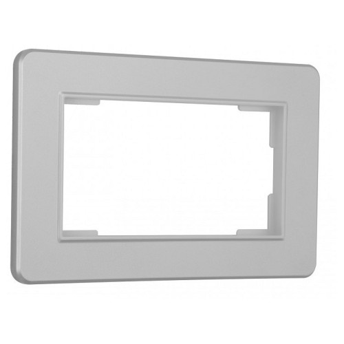 Рамка для двойной розетки Arte Milano am-502.16 502.16-double.silver
