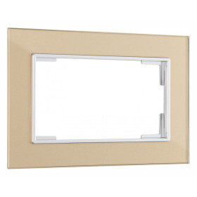 Рамка для двойной розетки Arte Milano am-503.02 503.02-double.shampan
