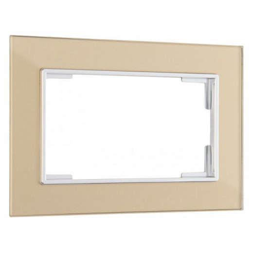 Рамка для двойной розетки Arte Milano am-503.02 503.02-double.shampan