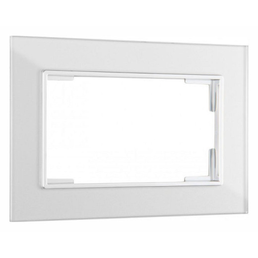 Рамка для двойной розетки Arte Milano am-503.02 503.02-double.silver