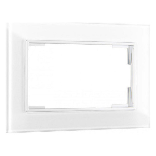 Рамка для двойной розетки Arte Milano am-503.02 503.02-double.white