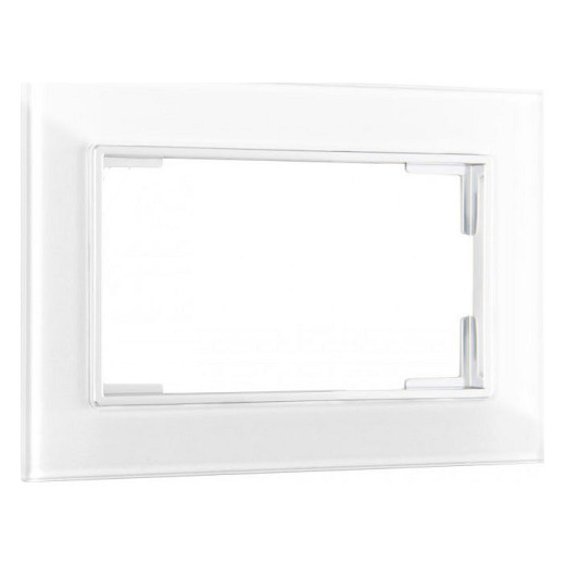 Рамка для двойной розетки Arte Milano am-503.02 503.02-double.white