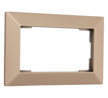 Рамка для двойной розетки Arte Milano am-503.03 503.03-double.shampan