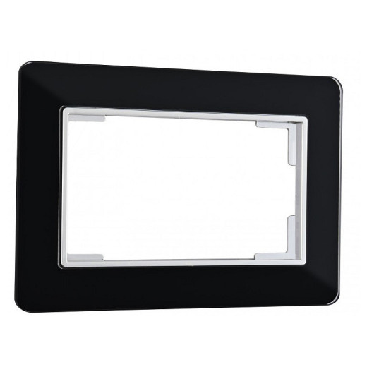 Рамка для двойной розетки Arte Milano am-503.14 503.14-double.black