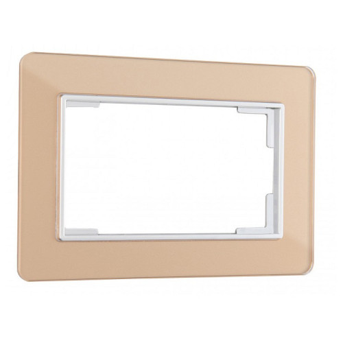 Рамка для двойной розетки Arte Milano am-503.14 503.14-double.shampan