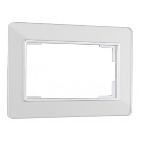 Рамка для двойной розетки Arte Milano am-503.14 503.14-double.silver