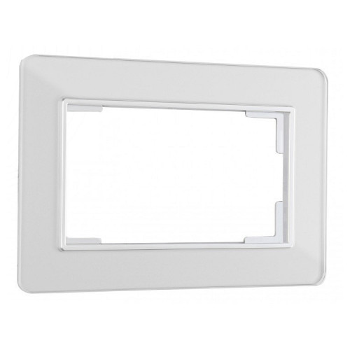 Рамка для двойной розетки Arte Milano am-503.14 503.14-double.silver