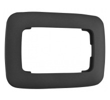 Рамка для двойной розетки Arte Milano am-505.05 505.05-double.black