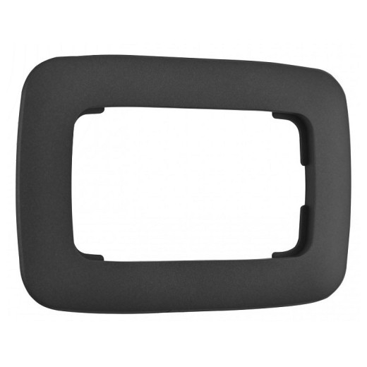 Рамка для двойной розетки Arte Milano am-505.05 505.05-double.black