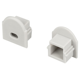 Заглушка для профиля с отверстием Arlight KLUS 022014