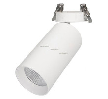 Спот Arlight SP-POLO-BUILT-R95-25W Day4000 (WH-WH, 40 deg) 027340