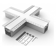 Соединитель угловой X-образный накладной Arlight S-LUX 030134
