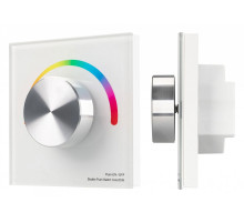 Панель-регулятора цвета RGB роторный встраиваемый Arlight SMART 033756