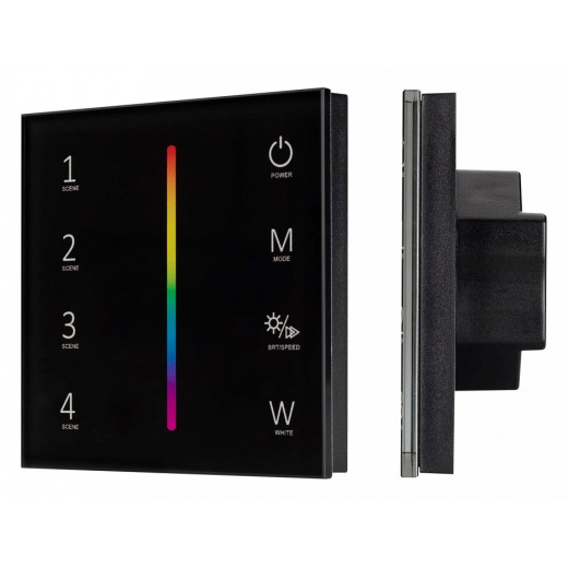 Панель-регулятора цвета RGBW  сенсорный встраиваемый Arlight SMART 033766