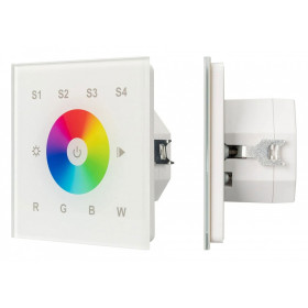 Панель-регулятора цвета RGBW сенсорный встраиваемый Arlight INTELLIGENT 037200