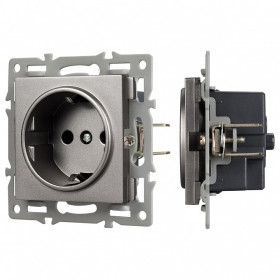 Розетка с заземлением, без рамки Arlight SCT 043732