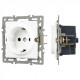 Розетка с заземлением, без рамки Arlight SCT 043739