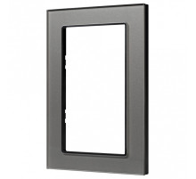 Рамка для двойной розетки Arlight GLARE 043792